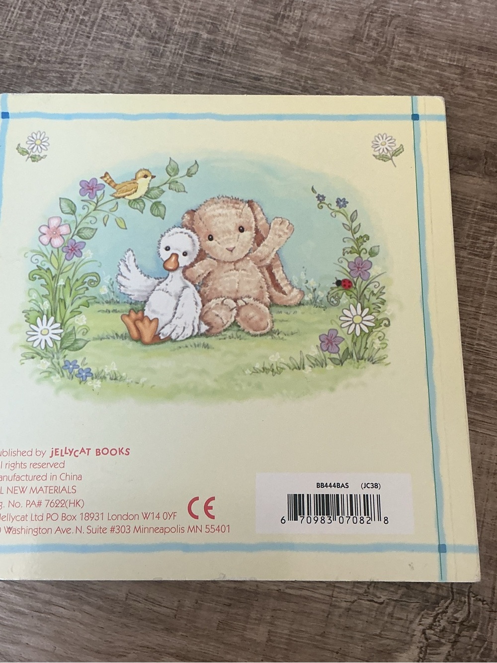 Jellycat Bashful Bunny’s Big Adventure Board Book 2008 - Picture 6 of 9
